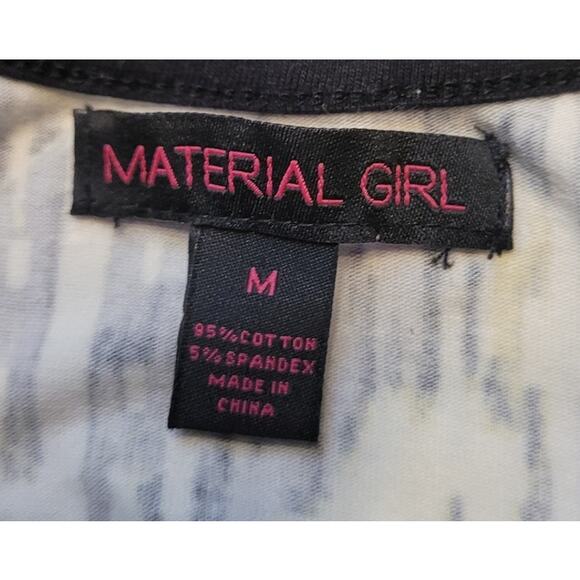 Material Girl Black Yellow Aztec Print Bodycon Dress Women’s Medium Knee Length - Picture 4 of 9